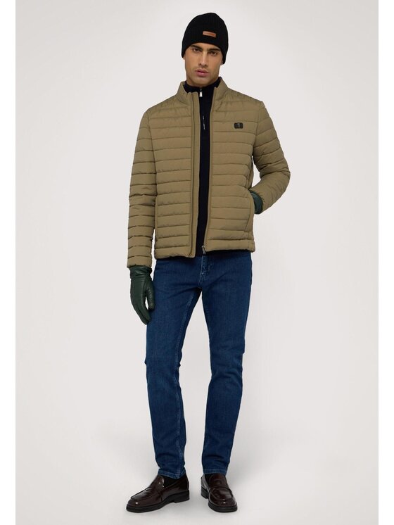 Trussardi Trussardi Giubbotto piumino F005M000010N025 Verde Regular Fit