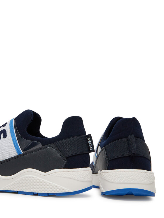 BOSS BOSS Sneakersy J51645 S Granatowy