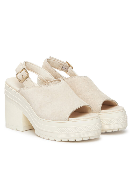 Converse Converse Sandały Chuck 70 De Luxe Heel Mule A15070C Écru