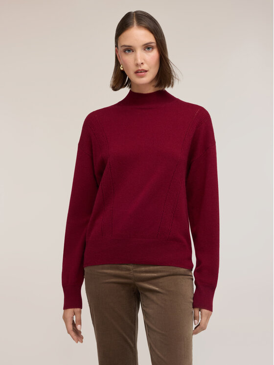 Motivi Motivi Maglione M387W004097N036 Bordeaux Regular Fit