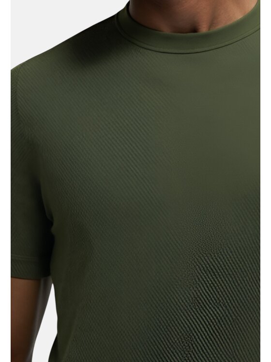 SUN68 SUN68 T-shirt q-roa-35800 Verde Regular Fit