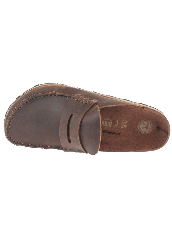Birkenstock Birkenstock Klapki Naples Leoi Brązowy