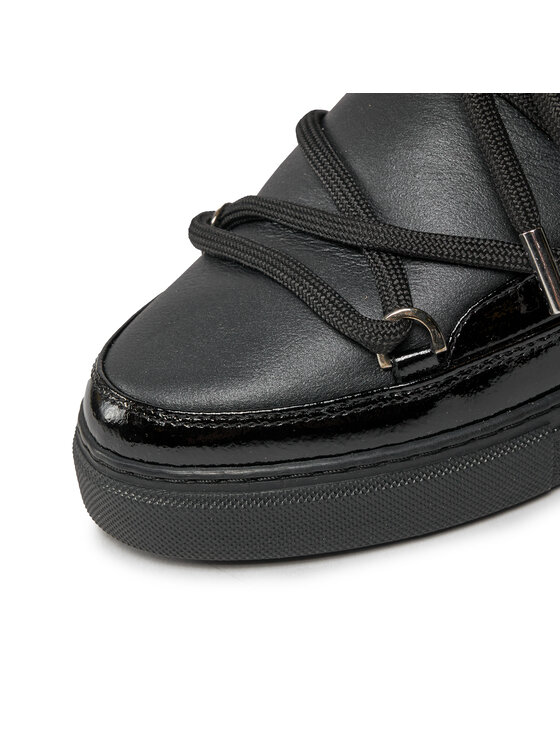 Inuikii Inuikii Čizme za snijeg Gloss Wedge 75203-007 Crna