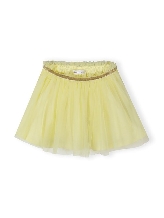 minoti minoti Spódnica tiulowa 30SKIRT100 Żółty Regular Fit