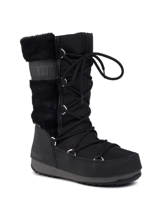 Moon Boot Moon Boot Снігоходи Monaco Fur Wp 240096001 Чорний