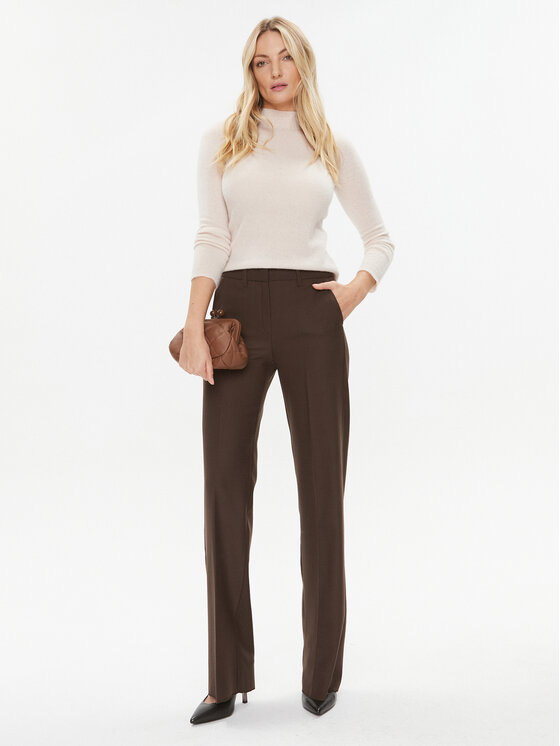 Marella Marella Sweter Molveno 2333662036200 Różowy Slim Fit