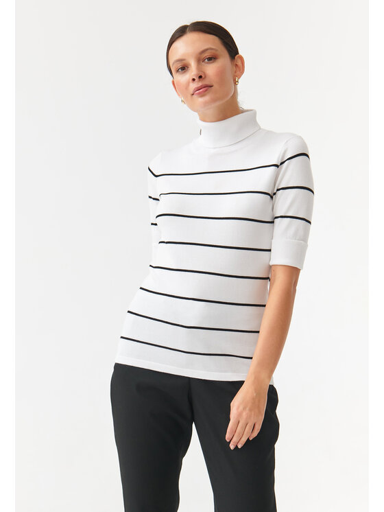 TATUUM TATUUM Sweter LU 1 Kolorowy Fitted Fit