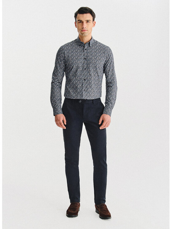 Pako Lorente Pako Lorente Koszula P25WF-1X-044 Czarny Slim Fit