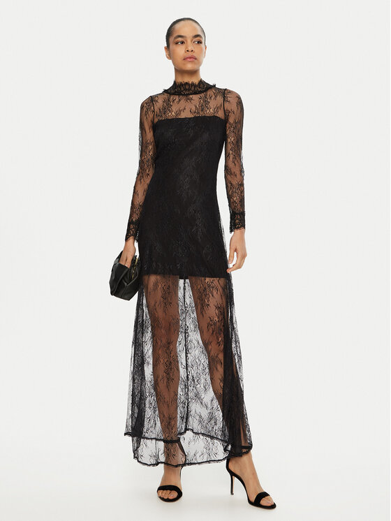Kontatto Kontatto Coctailkleid AI2025 Schwarz Regular Fit