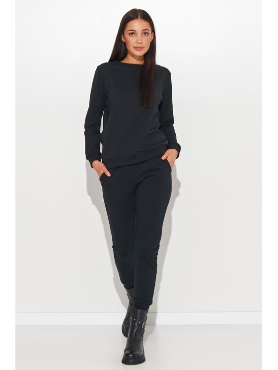 Numinou Numinou Dres NU379 Czarny Classic Fit