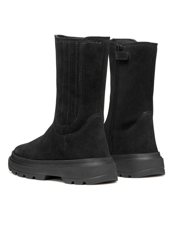 Geox Geox Botine J Kiddartah Wpf J56NDB 00022 C9999 S Negru
