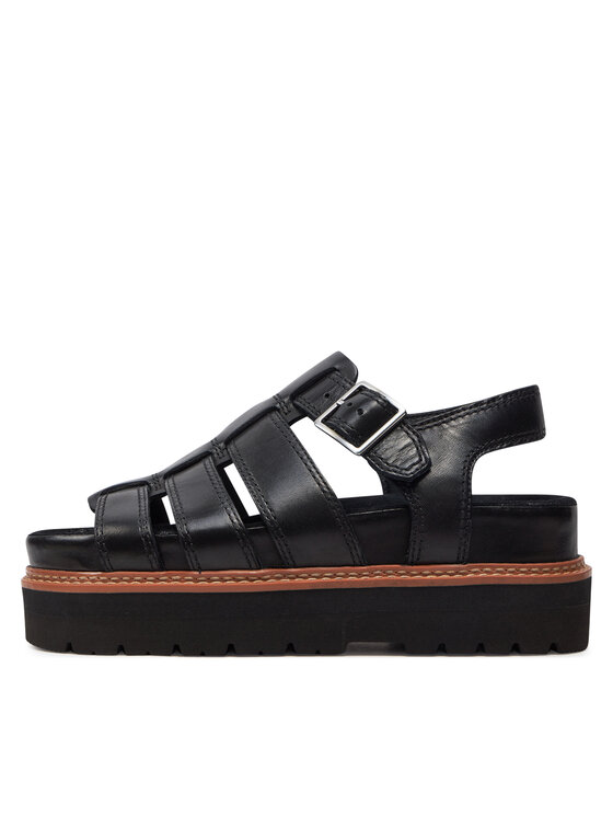 Clarks Clarks Босоніжки Orianna Twist 26176317 Чорний