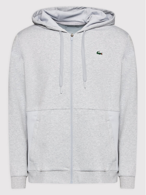 Lacoste Lacoste Суитшърт SH9676 Сив Regular Fit