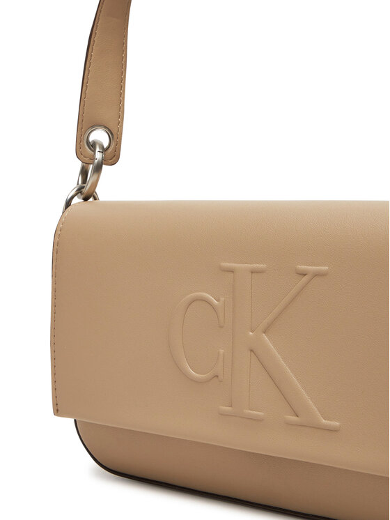 Calvin Klein Jeans Calvin Klein Jeans Geantă Sculpted Flap Shoulder Pouch25 LV04K3148G Bej