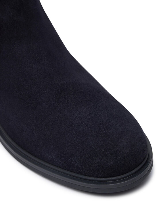 Tommy Hilfiger Tommy Hilfiger Kotníková obuv s elastickým prvkem FW0FW08176 Tmavomodrá