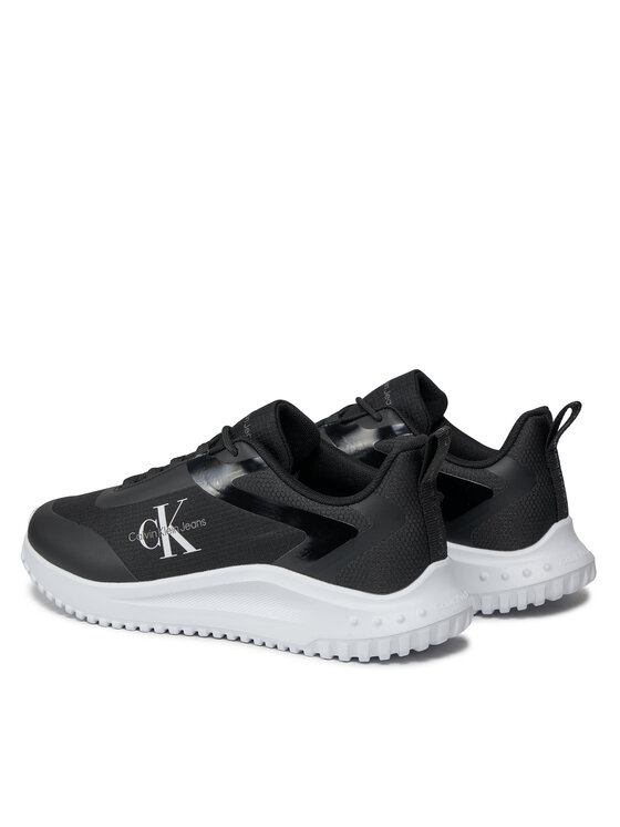 Calvin Klein Jeans Calvin Klein Jeans Sneakersy Eva Runner Low Lace Ml Mix YM0YM00968 Szary