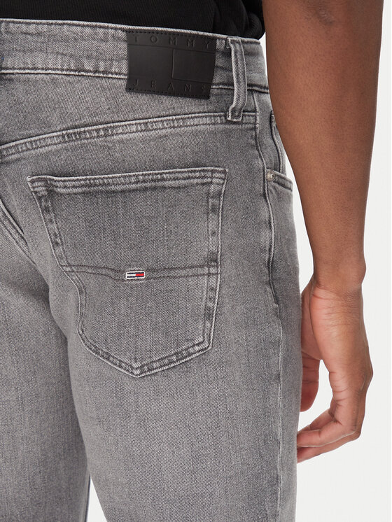 Tommy Jeans Tommy Jeans Traperice Scanton DM0DM21379 Siva Slim Fit