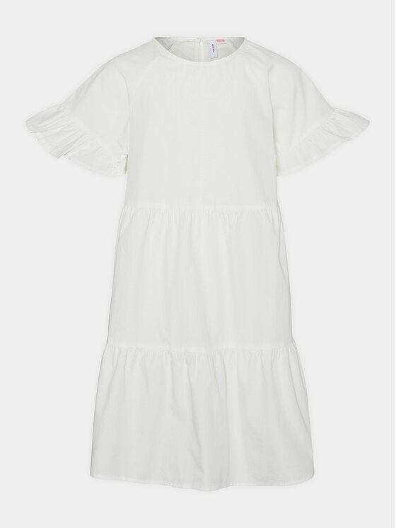 Vero Moda Girl Vero Moda Girl Vestito 10287423 Bianco Regular Fit