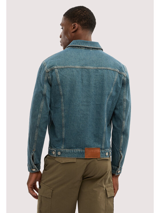 Trussardi Trussardi Cappotto invernale R4048000023N0DK Turchese Regular Fit