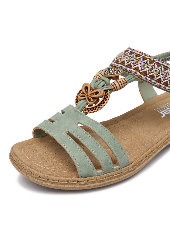 Rieker Rieker Sandali CEO-61855-52 Verde chiaro