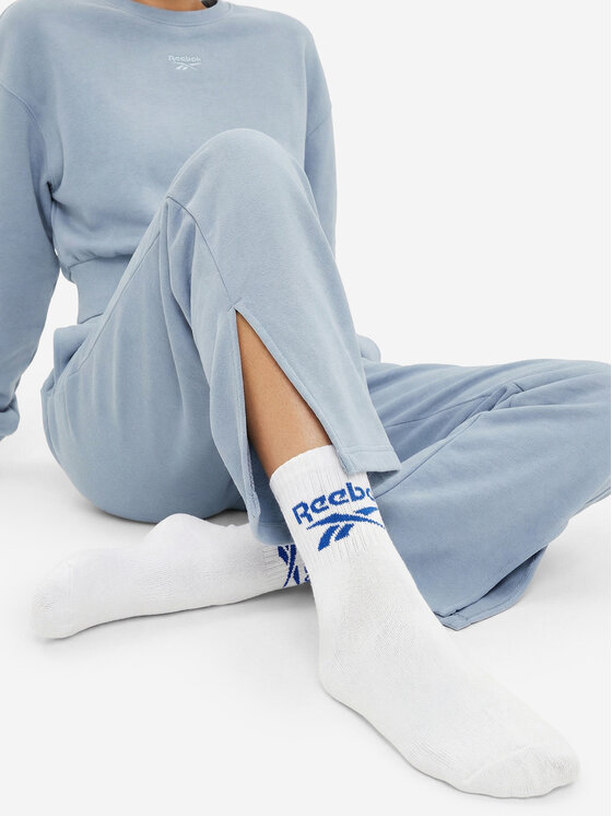 Reebok Reebok Dlhé ponožky R0255-SS24 (3-pack) Biela