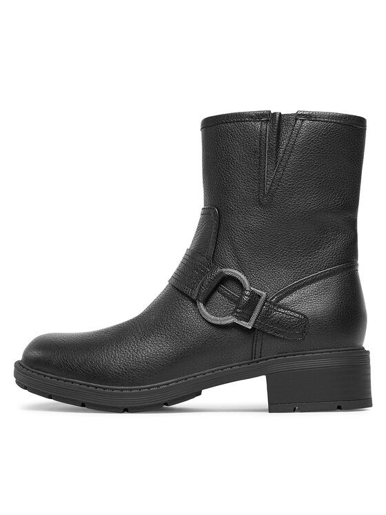 Clarks Clarks Μποτάκια Hearth Cross 261742344 Μαύρο