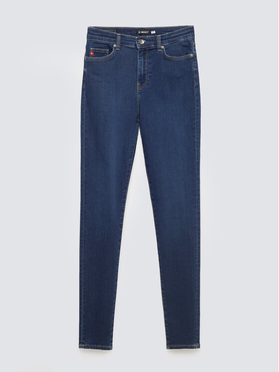 BIG STAR BIG STAR Jeansy CLARA Granatowy Skinny Fit