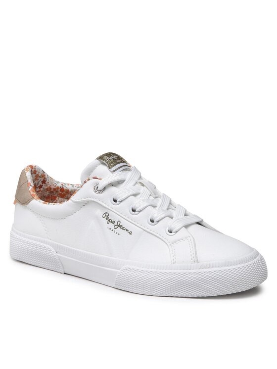 Pepe Jeans Pepe Jeans Sneakersy Kenton Flag G PGS30568 Biały