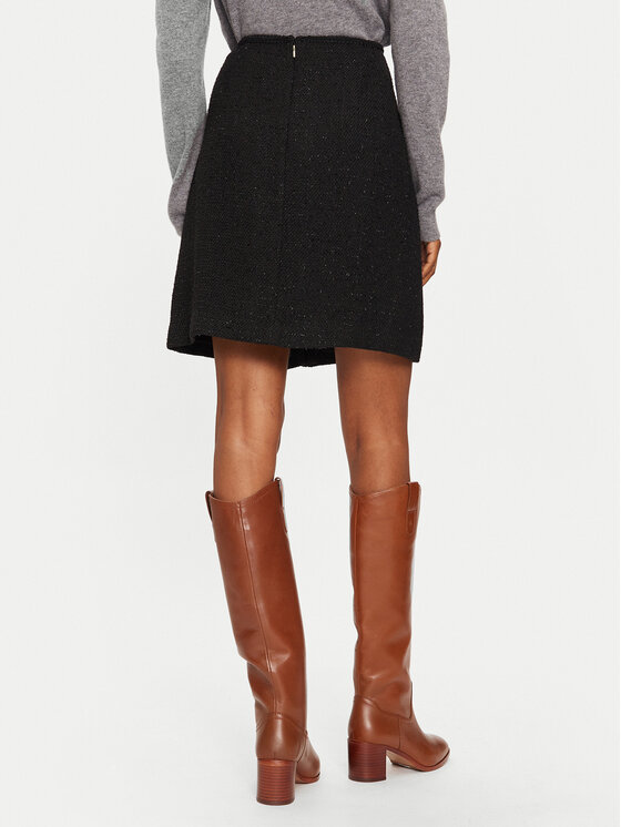 JOOP! JOOP! Miniszoknya 30039045 Fekete Regular Fit