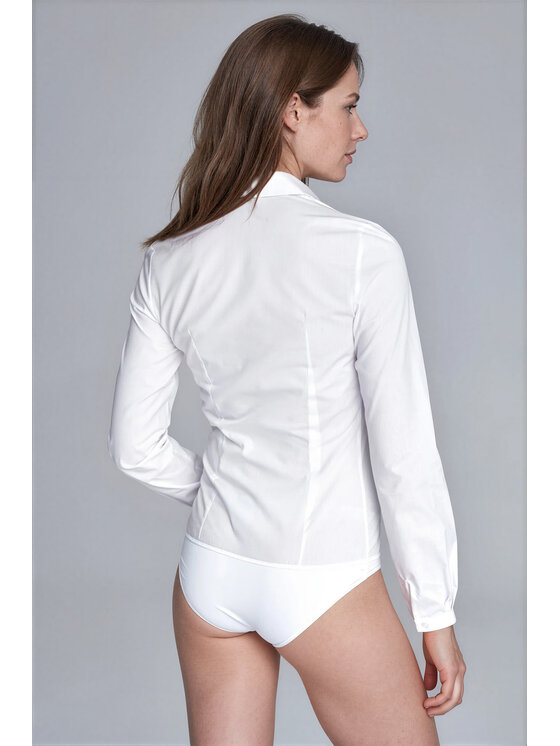 NIFE NIFE Košile K103 Bílá Regular Fit