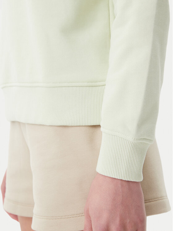 Calvin Klein Jeans Calvin Klein Jeans Felpa Placed Institutional J20J225364 Verde Regular Fit