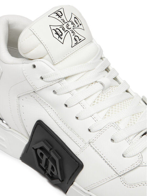 PHILIPP PLEIN PHILIPP PLEIN Sneakersy FAES USC0824 PLE075N Biały