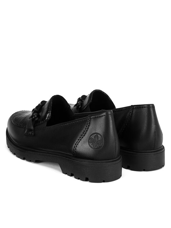 Rieker Rieker Mocassini 45561-01 Nero