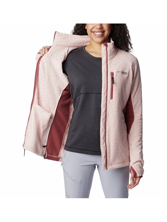 Columbia Columbia Bluza 205345 Różowy Regular Fit