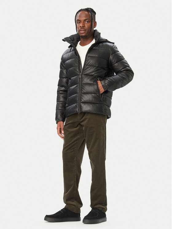 Save The Duck Save The Duck Μπουφάν χειμωνιάτικο D33117M NAPA23 Μαύρο Regular Fit