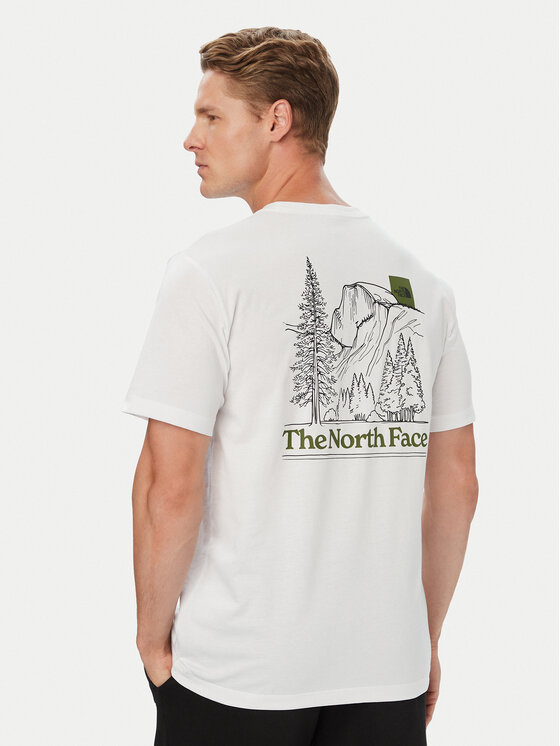 The North Face Tricou Monte Reg Ss NF0A8JAV Alb Regular Fit