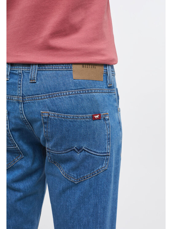 Mustang Mustang Jeansy OREGON TAPERED Niebieski Slim Fit