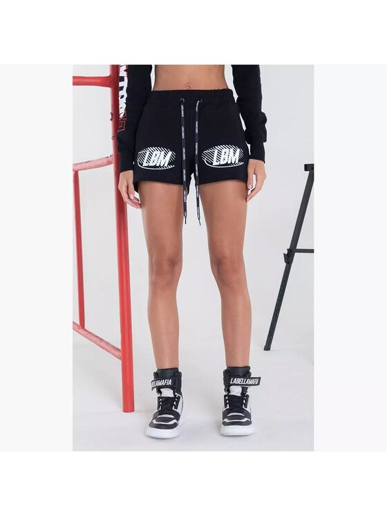 Szorty sportowe LaBellaMafia, Rozmiar XS, Czarne, SHORTS ICON
