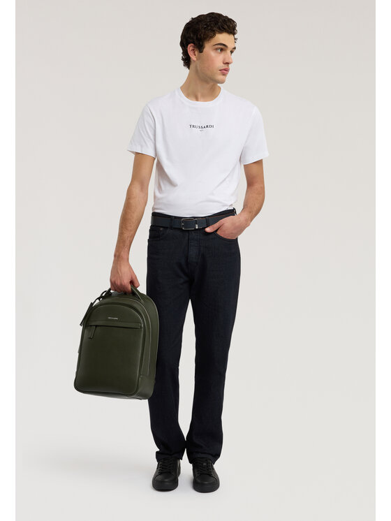 Trussardi Trussardi T-Shirt G0308000134N001 Biały Regular Fit