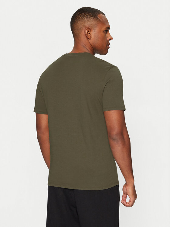 Guess Jeans Guess Jeans T-shirt M4YI55 K8HM0 Verde Regular Fit