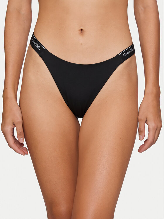 Calvin Klein Swimwear Calvin Klein Swimwear Spodnji del bikini LV00Q61206 Črna