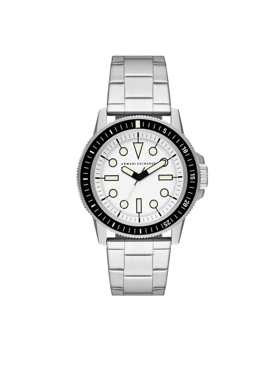 Armani Exchange Armani Exchange Zegarek Leonardo AX1853 Srebrny