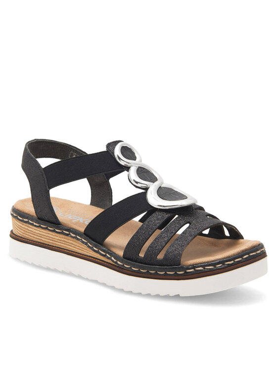 Rieker Rieker Sandale 679L4-00 Crna