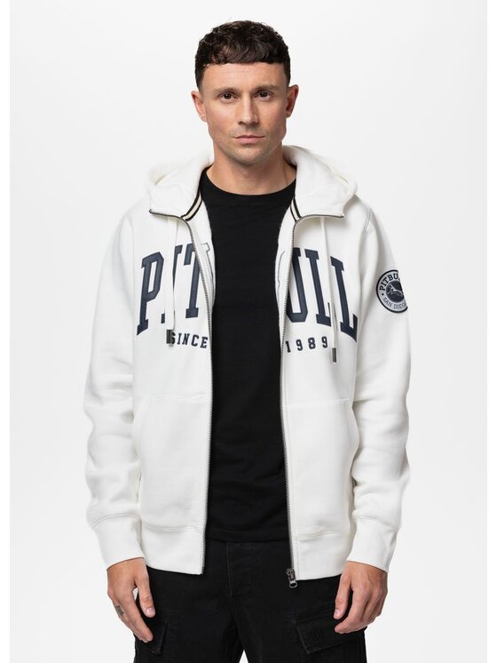 PITBULL PITBULL Bluza NORTON Biały Regular Fit