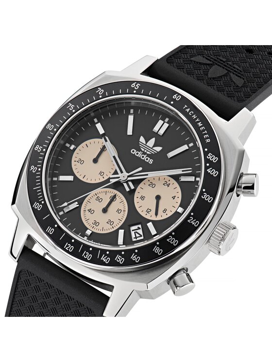 adidas adidas Годинник Originals Master Originals One Chrono AOFH23505 Чорний