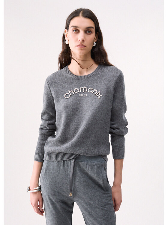 Liu Jo Liu Jo Maglione TF6160MA22SL9484 Grigio Regular Fit
