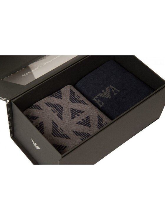 Emporio Armani Emporio Armani Skarpety długie 302301 3F283 Granatowy