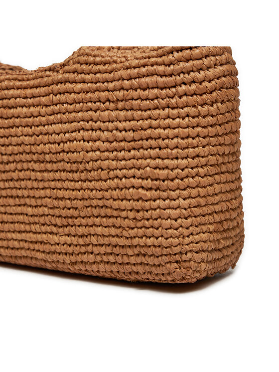 Manebi Manebi Borsetta Halfmoon Bag V 2.2 DH Marrone