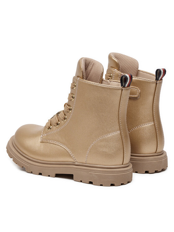 Tommy Hilfiger Tommy Hilfiger Ботильйони T1A5-33562-0376 M Золотий