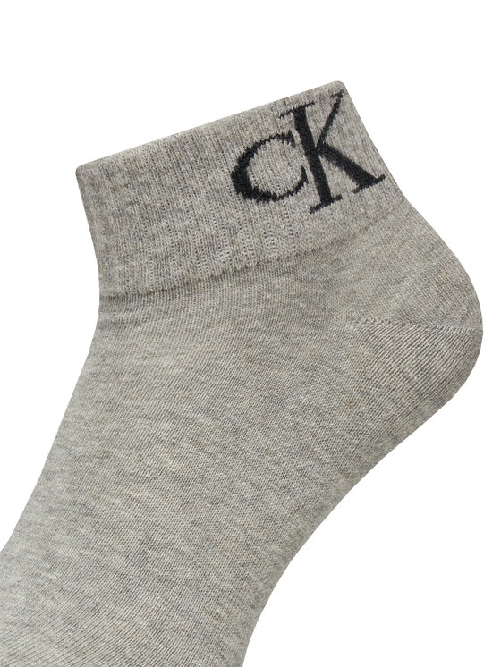 Calvin Klein Jeans Calvin Klein Jeans Kõrgete naistesokkide komplekt (2 paari) 701228813 Hall